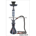 crystal hookah with real golden glass